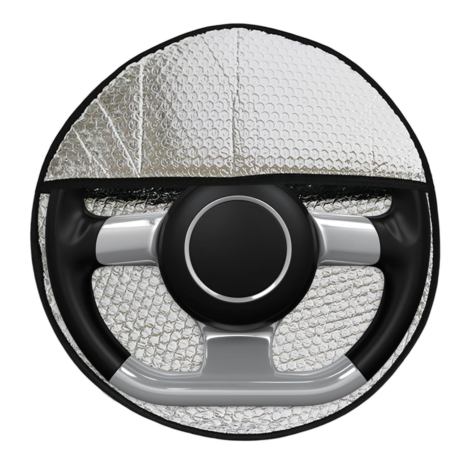 Kühlende Lenkrad Abdeckung,Lenkrad Sonnenschutzabdeckung,Aluminiumfolie Auto Lenkrad Abdeckung Sonnenschirm,Sonnenschutz Visier Isolierung Faltbares Auto,Lenkradabdeckung Autozubehör Kühlende Lenkrad Abdeckung,Lenkrad Sonnenschutzabdeckung,Aluminiumfolie Auto Lenkrad Abdeckung Sonnenschirm,Sonnenschutz Visier Isolierung Faltbares Auto,Lenkradabdeckung Autozubehör von Generisch