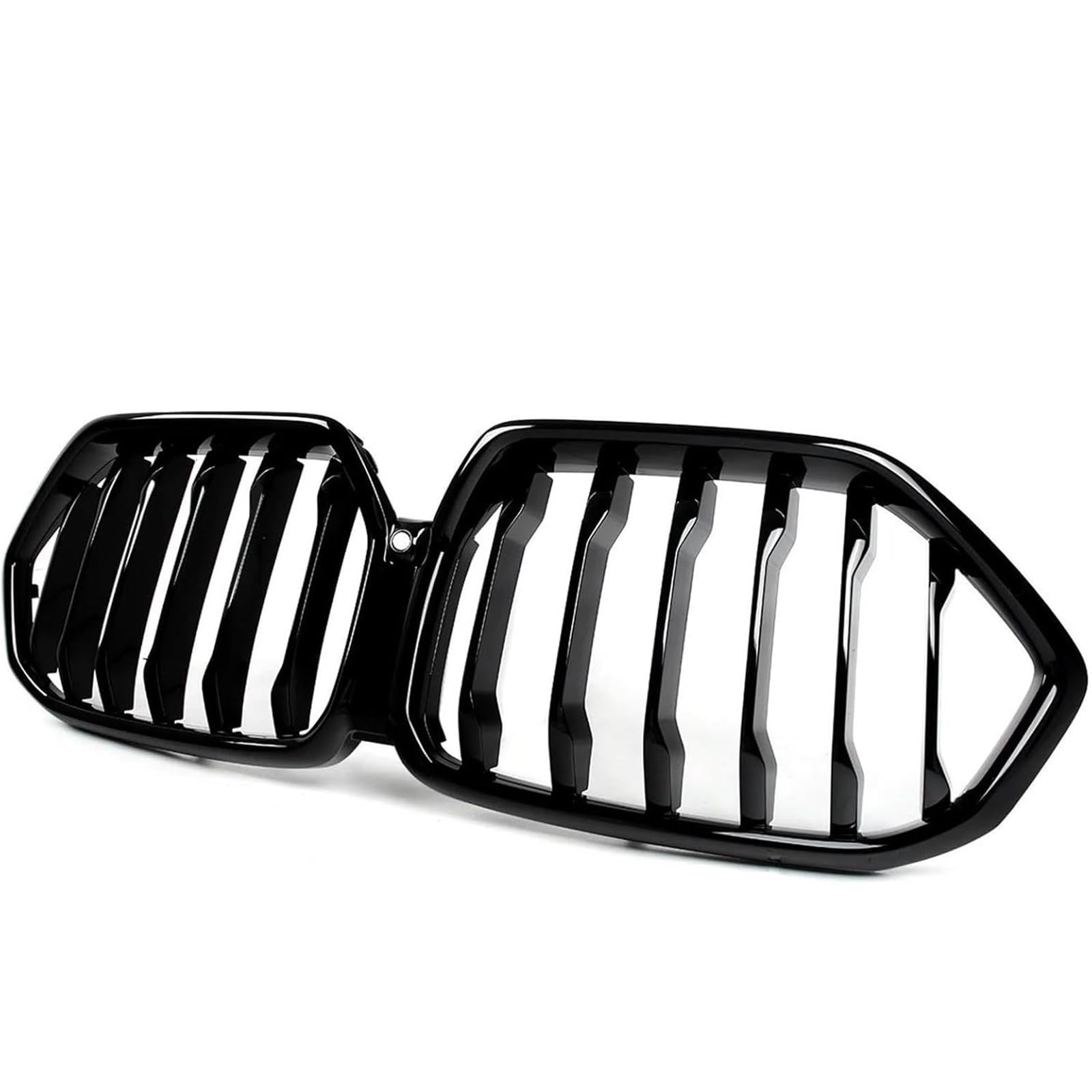 Kühlergrill aus ABS-Kunststoff Auto Front Nierengrill Autozubehör Glänzend Schwarz Single Line Frontstoßstangengrill für BMW Kühlergrill aus ABS-Kunststoff Auto Front Nierengrill Autozubehör Glänzend Schwarz Single Line Frontstoßstangengrill für BMW von Generisch