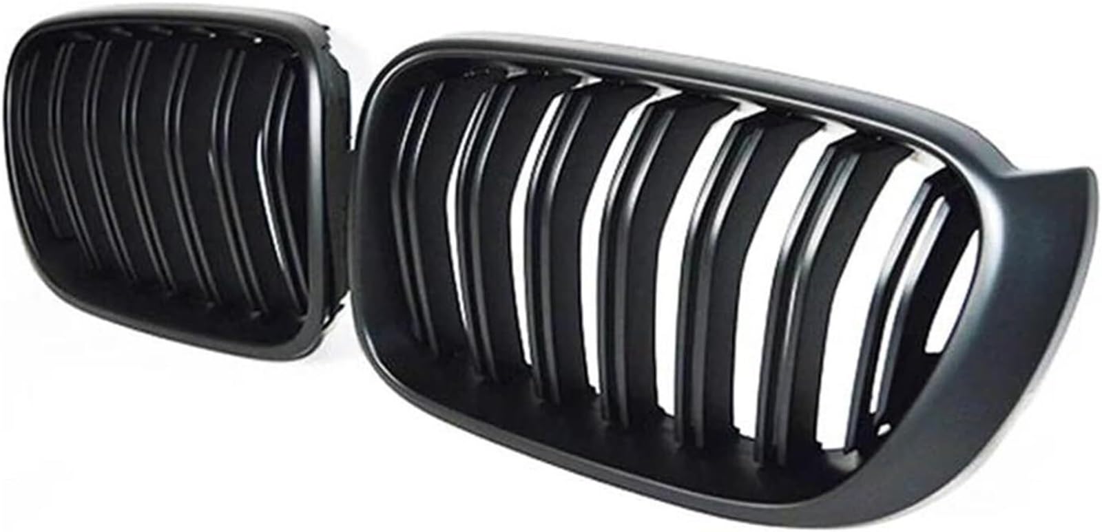 Kühlergrill aus ABS-Kunststoff Auto Front Stoßstange Gitter Front Niere Gitter Racing Grills Für BMW 2014-2018(Matte Black) von Generisch