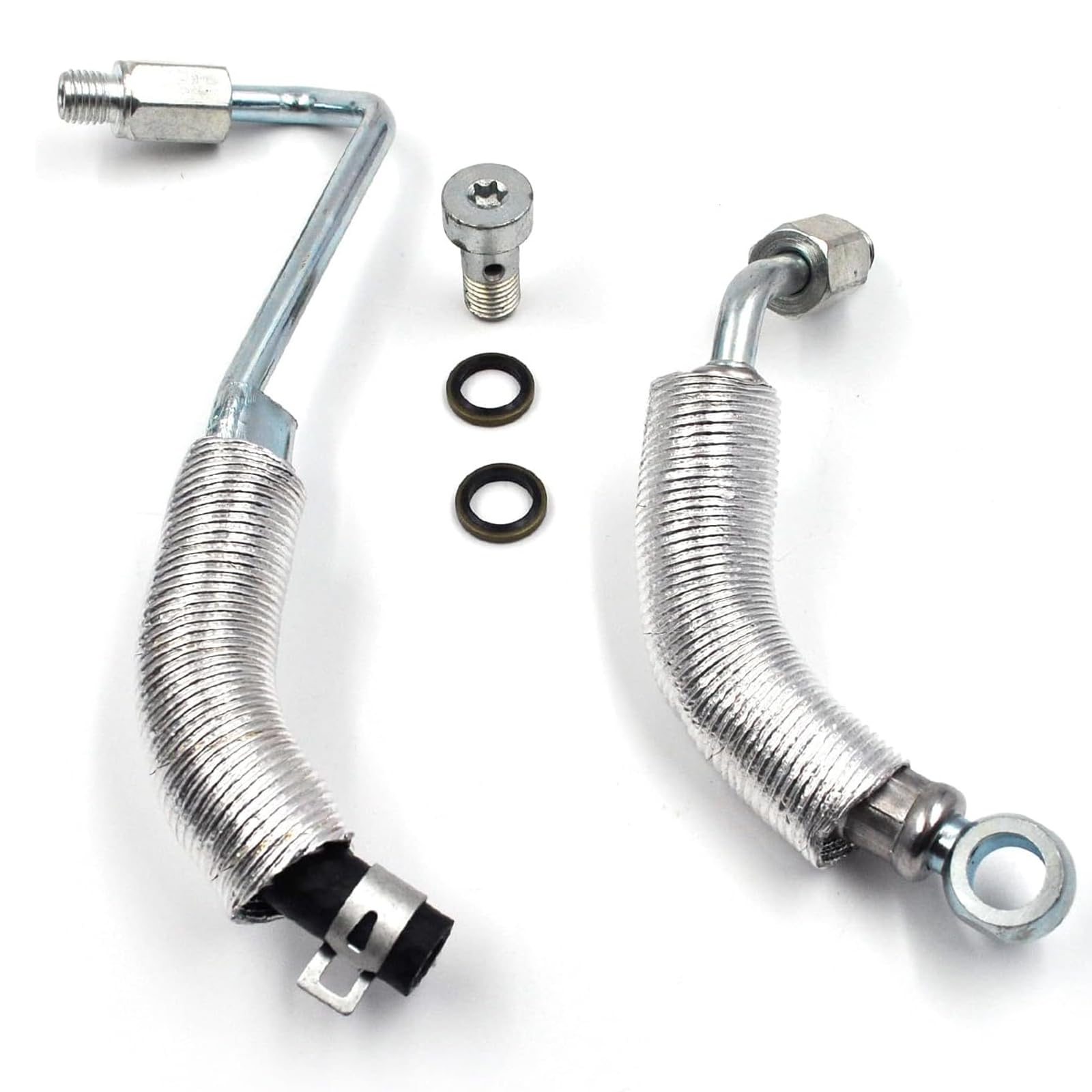 Kühlmittelrohrleitung Turbolader Kühlmittelrohr für Opel Astra J GTC Corsa D Corsa E Insignia A Meriva B Mokka X Zafira C Tourer Cascada Adam 1.4 Turbolader Ölleitung für 55568031 55567067 von Generisch