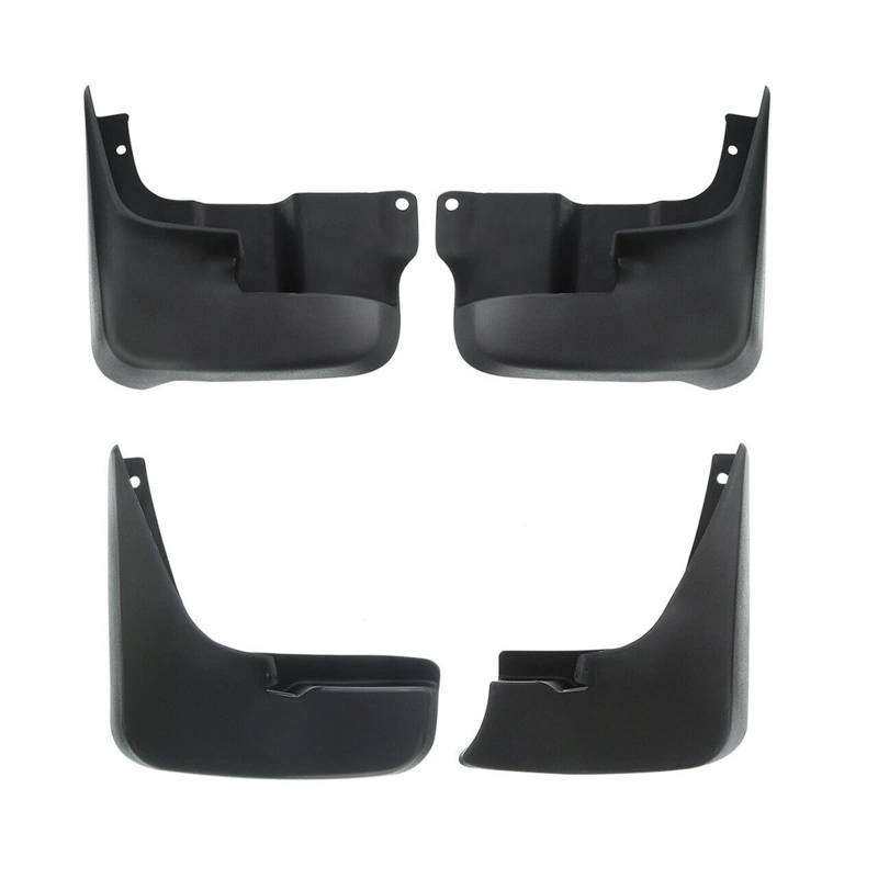 LKW-Schmutzfänger 4x Spritzschutz Schmutzfänger Hinten Vorne für Toyota für Sienna 2004 2005 2006 2007 2008 2009 2010 W/o Trittbretter Schmutzfänger von Generisch