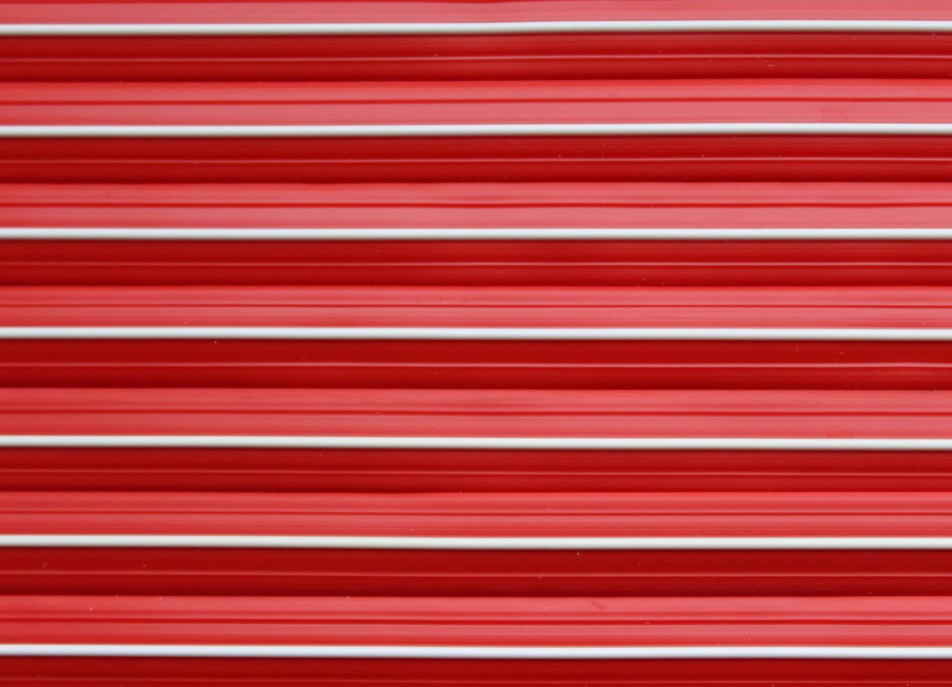 Leistenfüller 12mm - rot-weiß 20m - Abdeckprofil Kederband Wohnwagen von Generisch