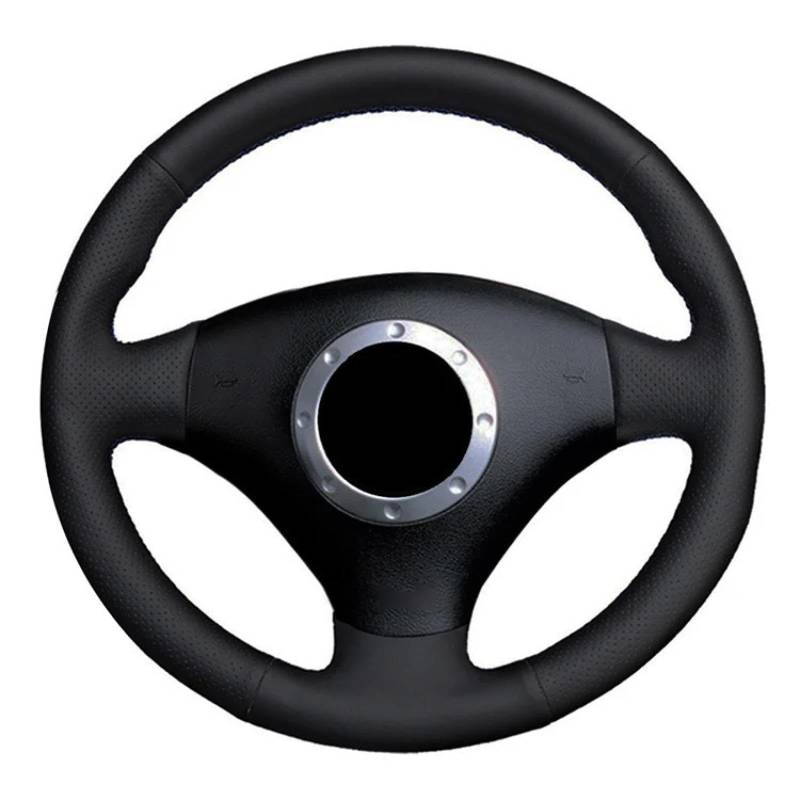 Lenkradbezug Für Audi A2 8Z A3 8L A4 B6 A6 C5 A8 D2 TT 8N S3 S4 RS 4 RS 6 Wildlederlenkrad Lenkrad ohne Schlupf-DIY-Auto-Streethab von Generisch
