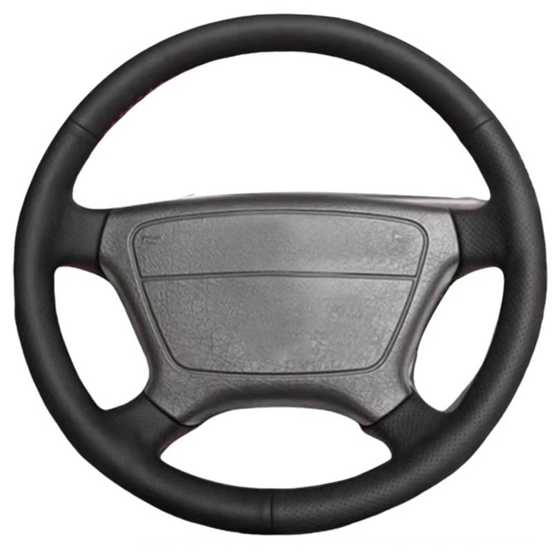 Lenkradbezug Für Benz C-Klasse W202 Autozubehör DIY Echtes Lederlenkradblock Customized von Generisch