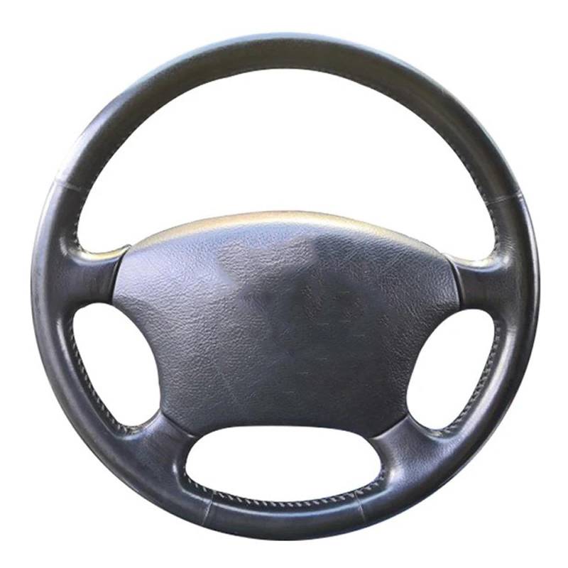 Lenkradbezug Für Land Cruiser für Prado 120 DIY Car Lenkradabdeckung Original Customized Black Lenkung Wrap von Generisch