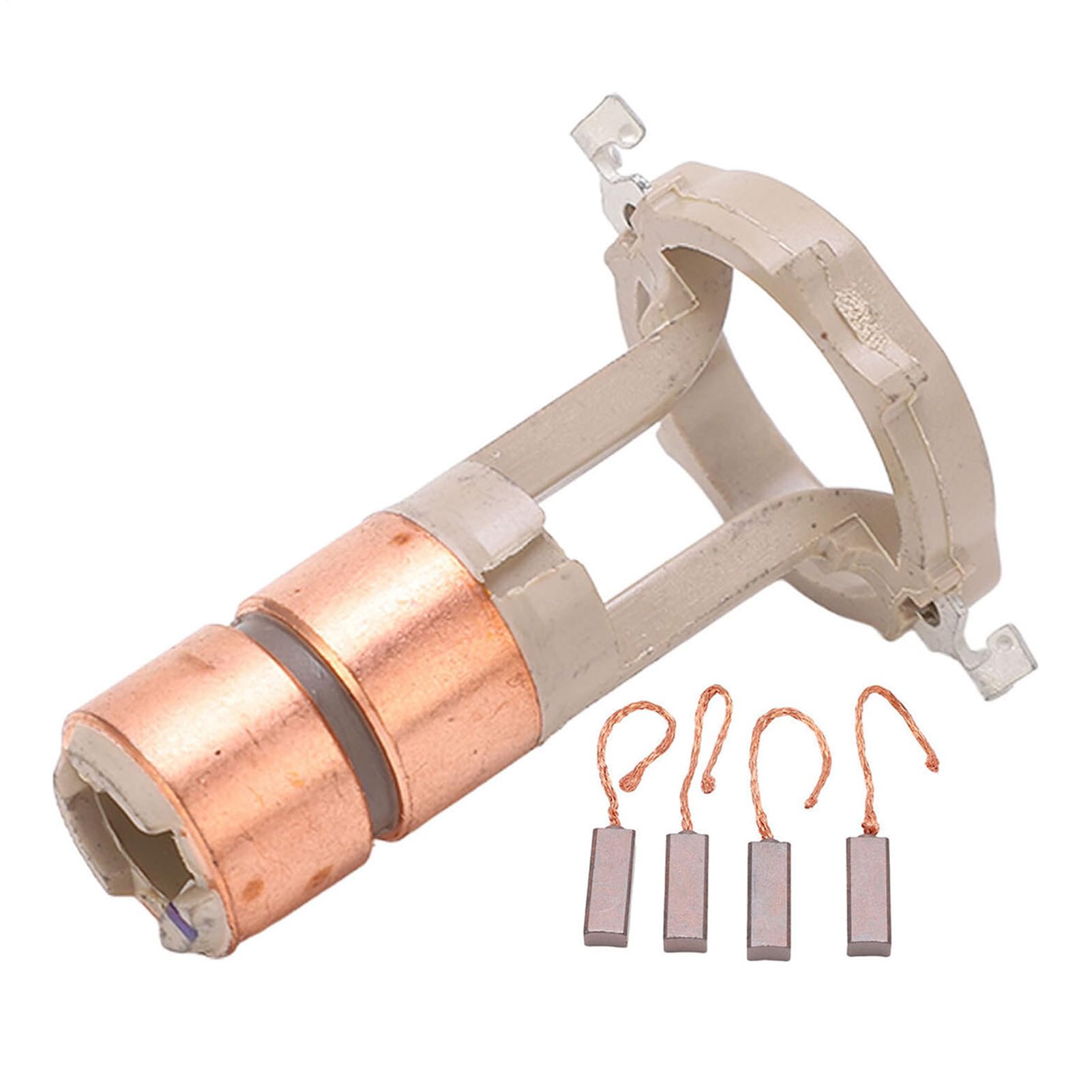 Lichtmaschinen-Reparatursatz, Lichtmaschinenlager-Reparatursatz-Austausch des Generator-Reparatursatzes,Verschleißfester, hochleitfähiger, einfach zu installierender Generatorbürstensatz für Automob Lichtmaschinen-Reparatursatz, Lichtmaschinenlager-Reparatursatz-Austausch des Generator-Reparatursatzes,Verschleißfester, hochleitfähiger, einfach zu installierender Generatorbürstensatz für Automob von Generisch