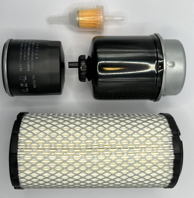 Ligier Microcar Lombardini DCI Filterset Inspektion 1x Ölfilter 1x Luftfilter 2x Dieselfilter von Generisch