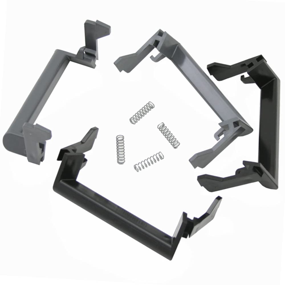 MPK Dachhaube Verriegelungsset Griffe für VisionVent M pro, Modell 32, 42, 46, 47 grau schwarz MPK Dachhaube Verriegelungsset Griffe für VisionVent M pro, Modell 32, 42, 46, 47 grau schwarz von Generisch
