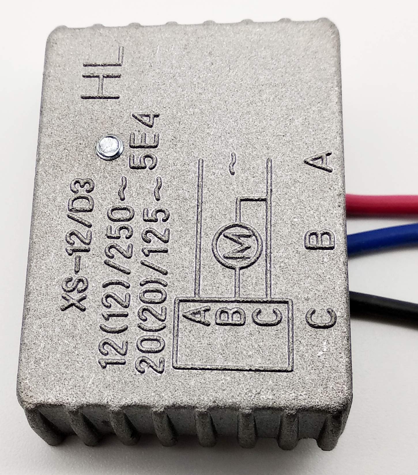 Maschinen Anlaufwiderstand 12A, 230 V Elektro Sanftanlauf Widerstand Soft Start mit 3 Kabel Maschinen Anlaufwiderstand 12A, 230 V Elektro Sanftanlauf Widerstand Soft Start mit 3 Kabel von Generisch