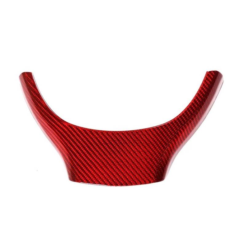 Mittelkonsolenverkleidung Für 5 7 Serie GT F10 F01 2009-2017 Lenkrad Molding Abdeckung Trim Auto Zubehör (Niedrige Version)(Rot) von Generisch