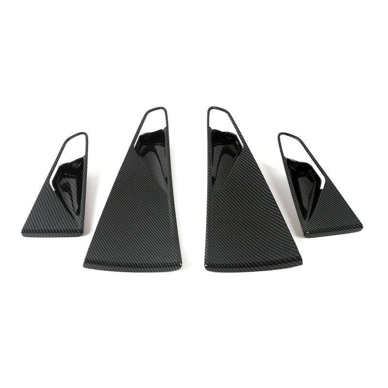Mittelkonsolenverkleidung Für ID.4 ID4 2021 2022 2023 Auto Innen Teil Refit Inneren Tür Griff Schüssel Panel Abdeckung Trim(Carbon Fiber) von Generisch