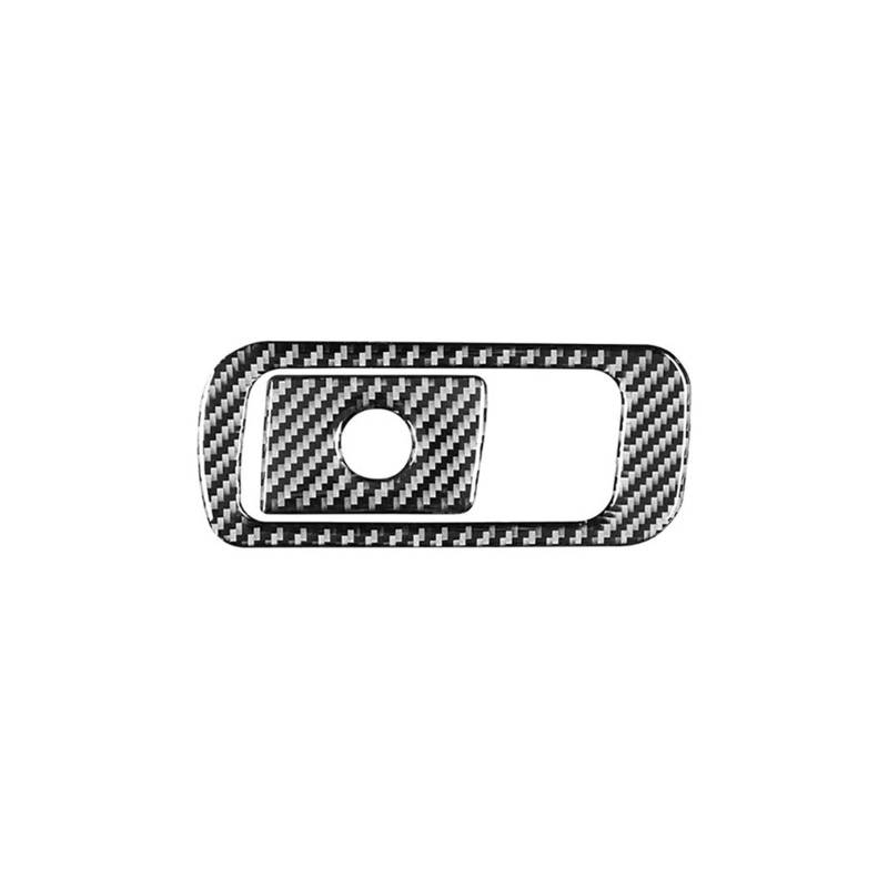 Mittelkonsolenverkleidung fürs Auto Carbon Look Auto Copilot Lagerung Box Für Schalter Dekorative Aufkleber Auto Innen Zubehör Für CC 2017-2023 von Generisch