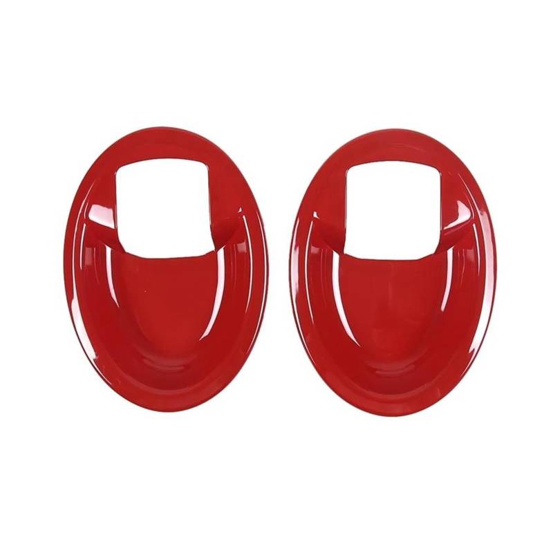Mittelkonsolenverkleidung fürs Auto Für Eclipse 2006-2011 Innenzubehör Auto Innentürgriff Schüssel Dekoration Abdeckung Aufkleber(Rot) von Generisch