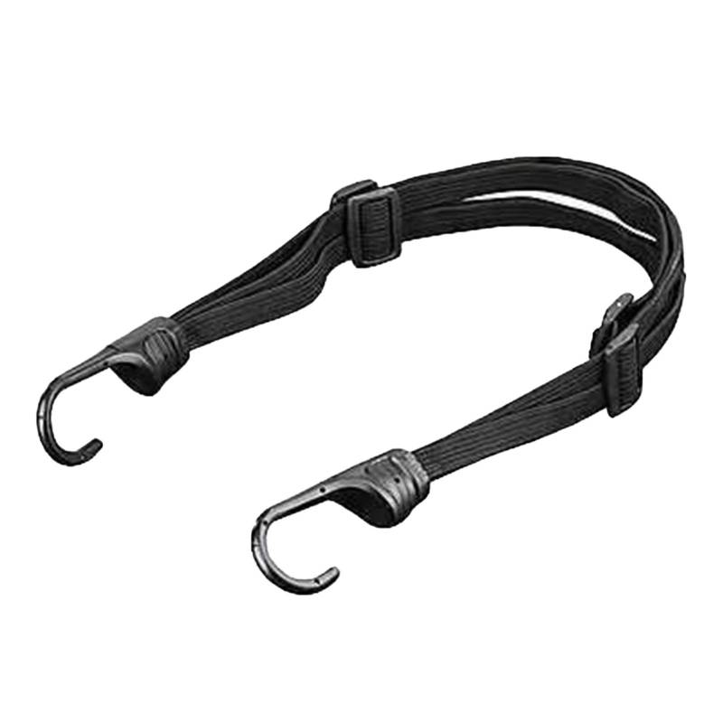 Motorrad-Gepäckgurte – einziehbarer Cargo-Hakengurt | Spanngurte mit 2 Haken, multifunktionales elastisches Seil, Sicherung von Tragetaschen von Generisch