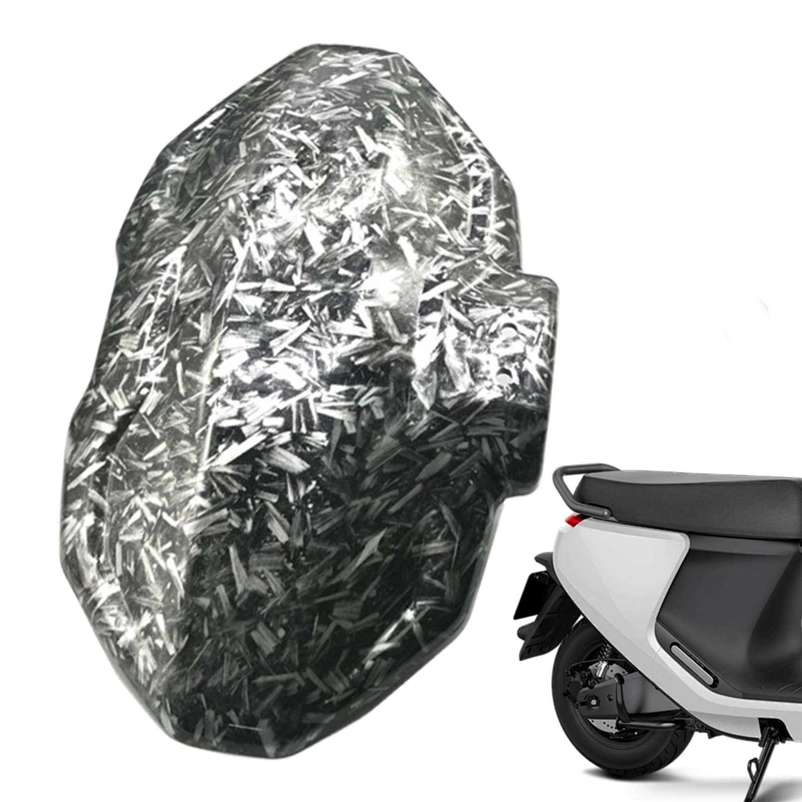 Motorrad Hinteres Kotflügel - Spritzschutz für Motorrad, Hinten für Roller | Schutzrad Schmutzfänger, Allwetter Kotflügel für Outdoor-Sport, Fahrradzubehör für Fahrer Motorrad Hinteres Kotflügel - Spritzschutz für Motorrad, Hinten für Roller | Schutzrad Schmutzfänger, Allwetter Kotflügel für Outdoor-Sport, Fahrradzubehör für Fahrer von Generisch