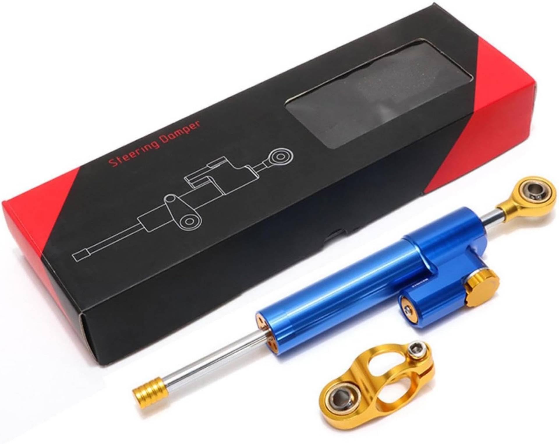 Motorrad Lenkungsdämpfer Für MSX125 MSX 125 2014 2015 2016 2017 2018 + Motorraddämpfer Motorrad Lenkungsdämpfer Lenkrichtung Stabilisator Dämpfer Richtungsstabilisator Linear blau-gold Motorrad Lenkungsdämpfer Für MSX125 MSX 125 2014 2015 2016 2017 2018 + Motorraddämpfer Motorrad Lenkungsdämpfer Lenkrichtung Stabilisator Dämpfer Richtungsstabilisator Linear blau-gold von Generisch