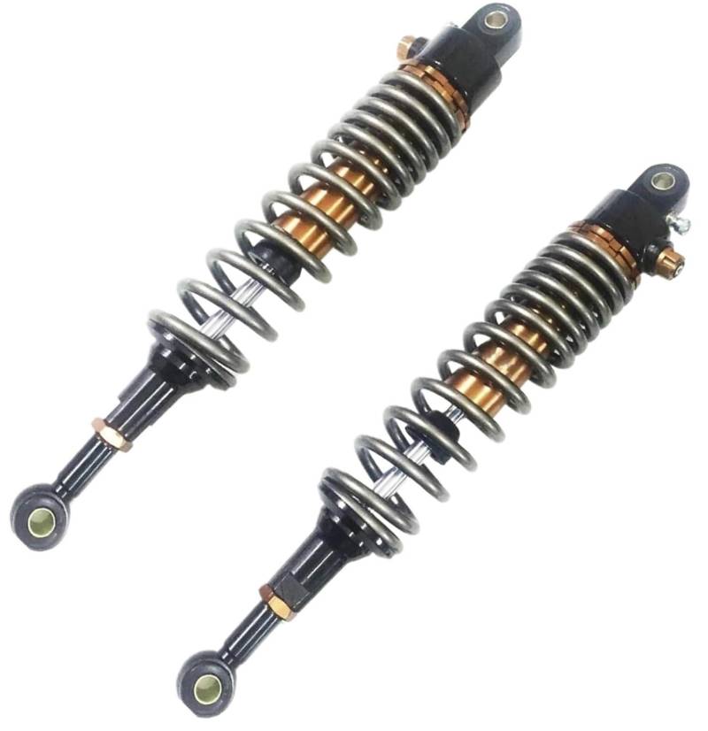 Motorrad-Luftstoßdämpfer Motorrad Stoßdämpfer Für Aprilia 440mm 450mm 8mm Frühling Motorrad Stoßdämpfer(450mm) von Generisch