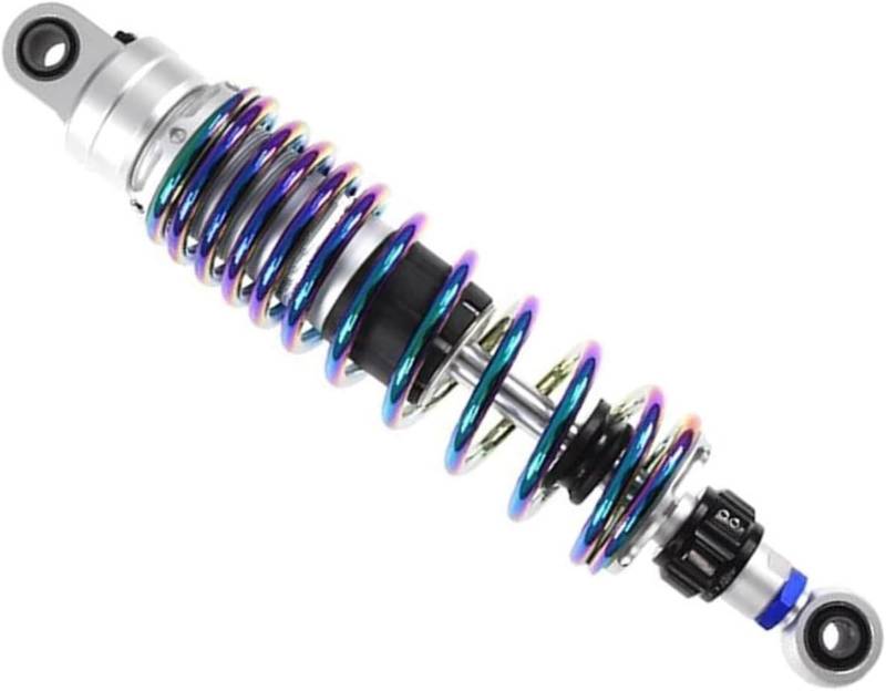 Motorrad-Luftstoßdämpfer Motorrad Stoßdämpfer Für Kawasaki 1PCS 270mm-360mm(280mm Multicolor F) von Generisch