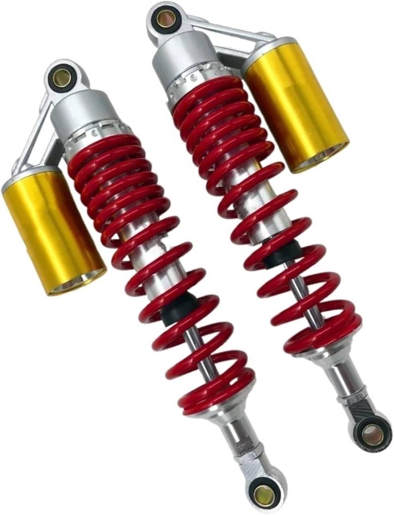 Motorrad-Luftstoßdämpfer Motorrad Stoßdämpfer Für Suzuki GS550 1 Paar 350MM Motorrad Stoßdämpfer Frühling 8MM von Generisch