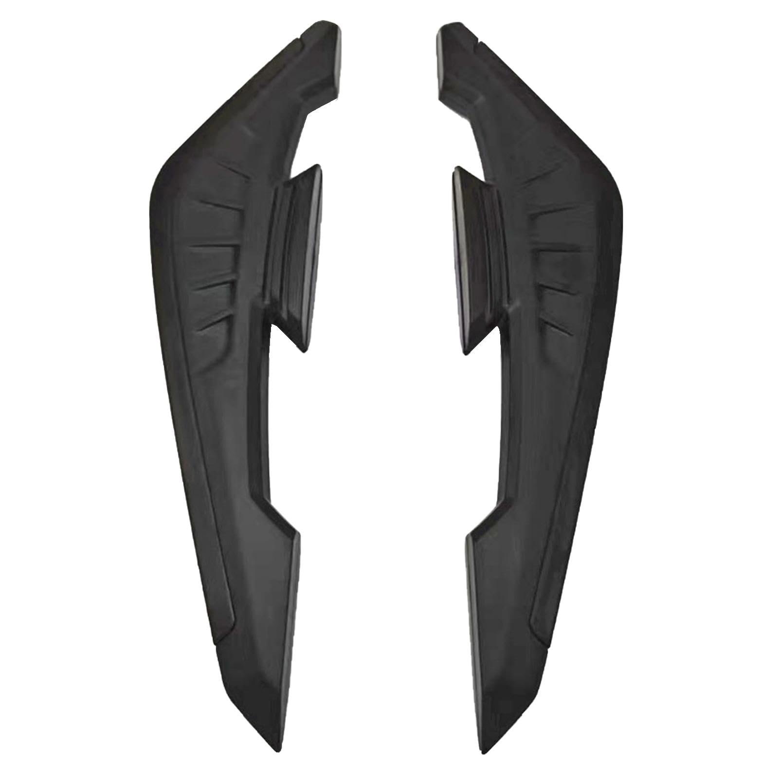 Motorrad-Spoiler, Spoilerflügel für Motorräder,Allwetter-Luftabweiser für Motorradverkleidungen | Vorderer Seitenspoilerflügel, Allwetter-Luftabweiser-Zieraufkleber, dekorativer dynamischer Flügel Motorrad-Spoiler, Spoilerflügel für Motorräder,Allwetter-Luftabweiser für Motorradverkleidungen | Vorderer Seitenspoilerflügel, Allwetter-Luftabweiser-Zieraufkleber, dekorativer dynamischer Flügel von Generisch