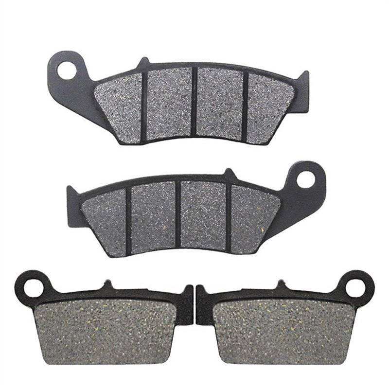 Motorrad Vorne Hinten Bremsbeläge für KAWASAKI KX250F KX 250 F 250F KLX450 KX450(Front Rear) von Generisch