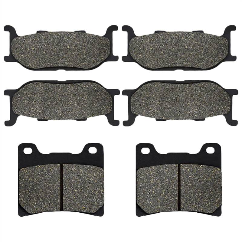 Motorrad Vorne Hinten Bremsbeläge für Yamaha für XJ900 XJ900S für Diversion 900 1995 1996 1997 1998 1999 2000 2001 2002 2003(Front and Rear) von Generisch