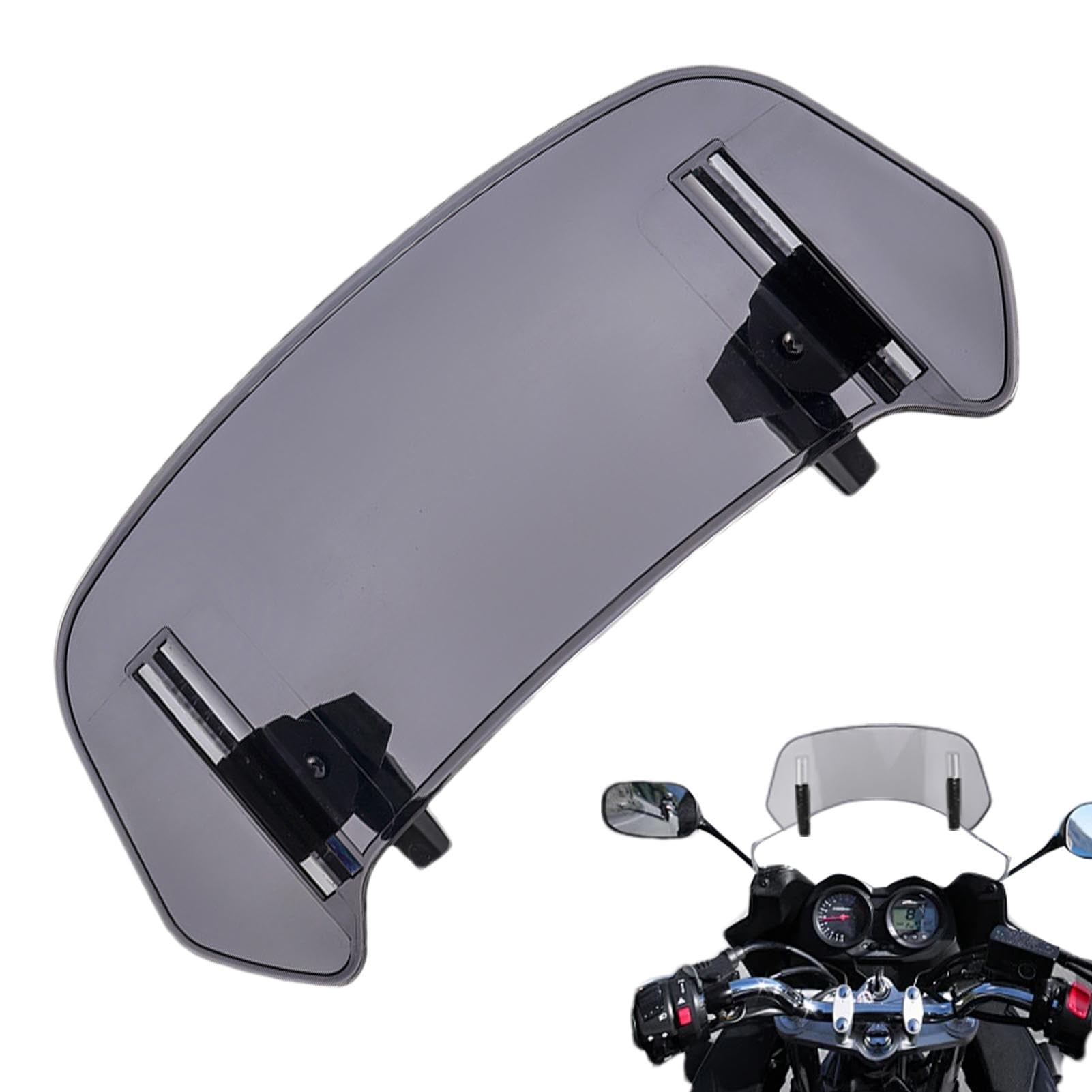 Motorrad-Windschutzscheibenverlängerung | Windschutzscheiben-Windabweiser | Motorrad-Luftabweiser | Windschutzscheibenverlängerung Motorrad, Motorrad-Windschutzscheiben-Spoiler, Motorrad-Windschutzscheibenverlängerung | Windschutzscheiben-Windabweiser | Motorrad-Luftabweiser | Windschutzscheibenverlängerung Motorrad, Motorrad-Windschutzscheiben-Spoiler, von Generisch