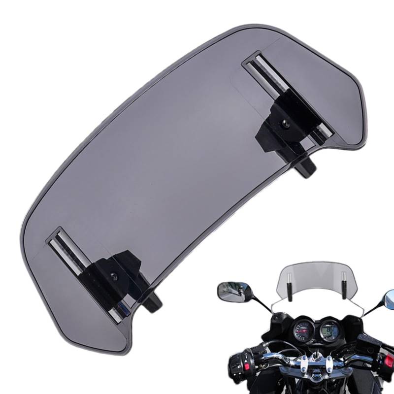 Motorrad-Windschutzscheibenverlängerung | Windschutzscheiben-Windabweiser | Motorrad-Luftabweiser | Windschutzscheibenverlängerung Motorrad, Motorrad-Windschutzscheiben-Spoiler, von Generisch