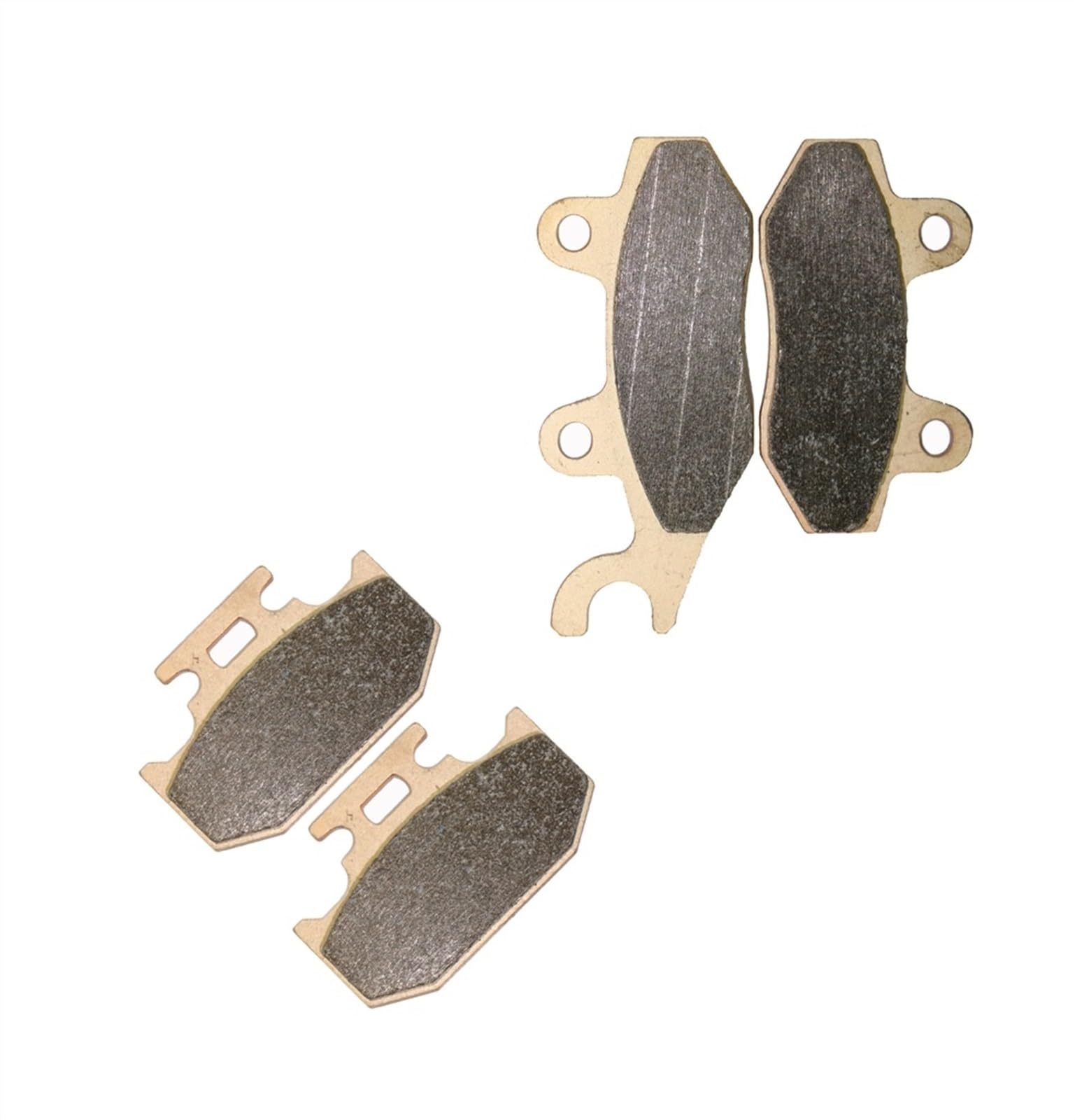 Motorradbremsbelag Bremsbeläge set für SUZUKI für Schmutz RM125 RM250 RM 125 250 KL 1989 1990 MNPRS 1991 1992 1993 1994 1995 RMX250 1989-1995(Sintered Set) von Generisch