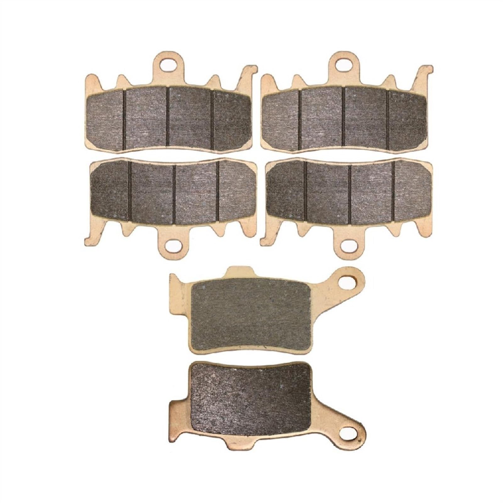 Motorradbremsbelag Bremsbelagsatz Can Am BRP für Spyder 1000 RS RT ST für Ltd 2013 2014 2015 1330 F3 2015 Vorne Hinten(SINTERED SET) von Generisch