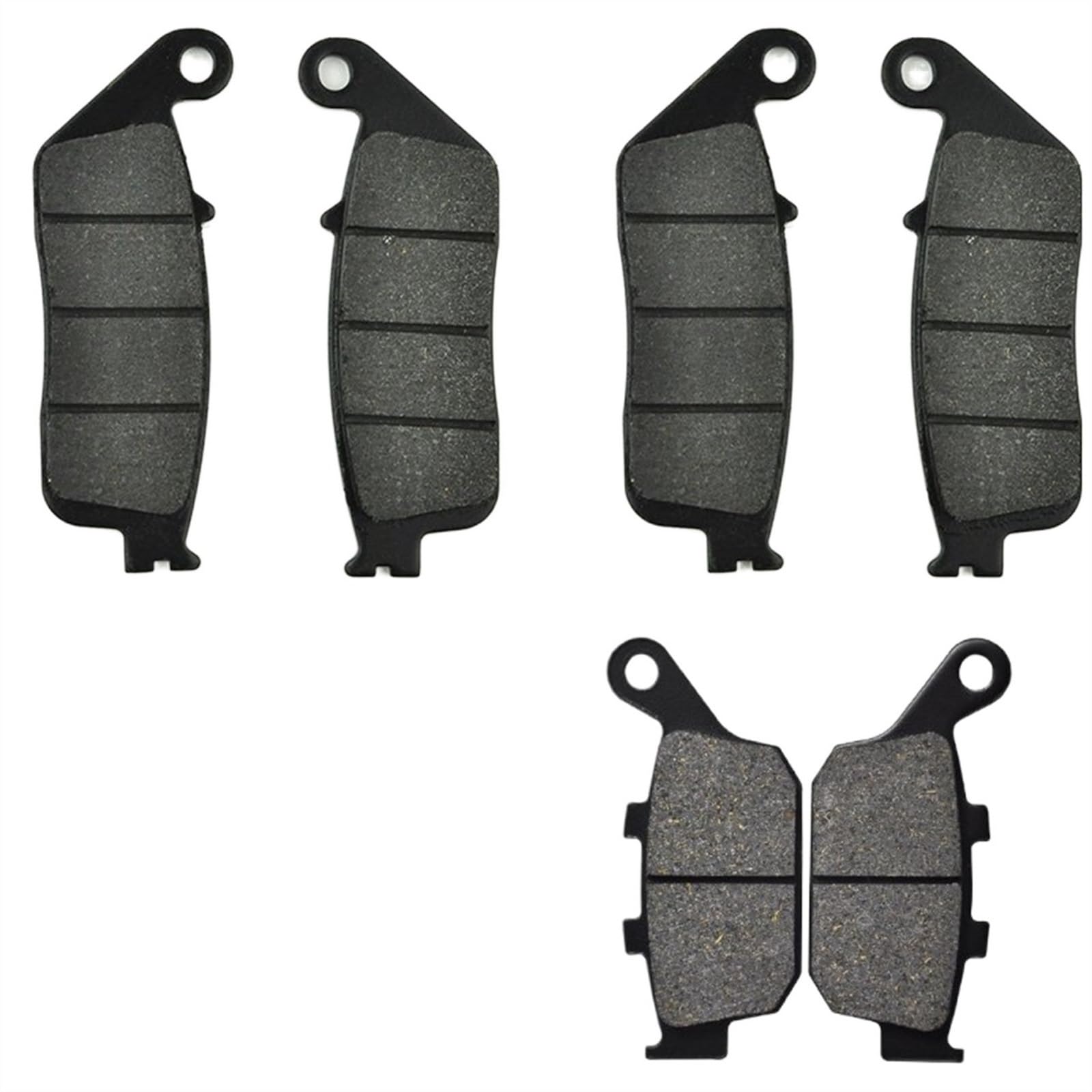 Motorradbremsbelag CB500X CB500 X CB 500 X CB 500 XA (ABS) 2013 2014-2020 Motorradbremsbeläge Vorne Hinten Motorradzubehör(1 SET 6PCS) von Generisch