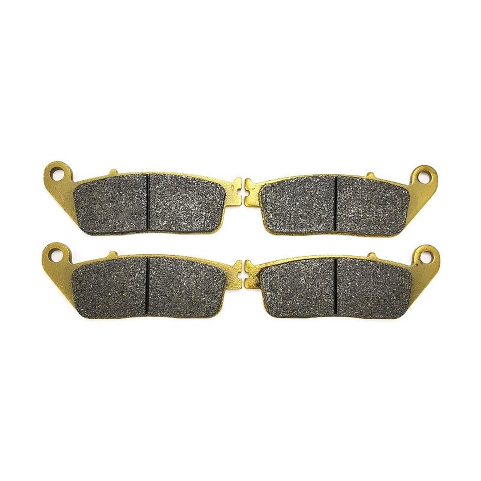 Motorradbremsbelag Für Suzuki für AN650 für Burgman für Skywave 2002-2010 2011 2012 2013 2014 2015 Motorrad vorne hinten Bremsbeläge Sets(2 pair Front) von Generisch