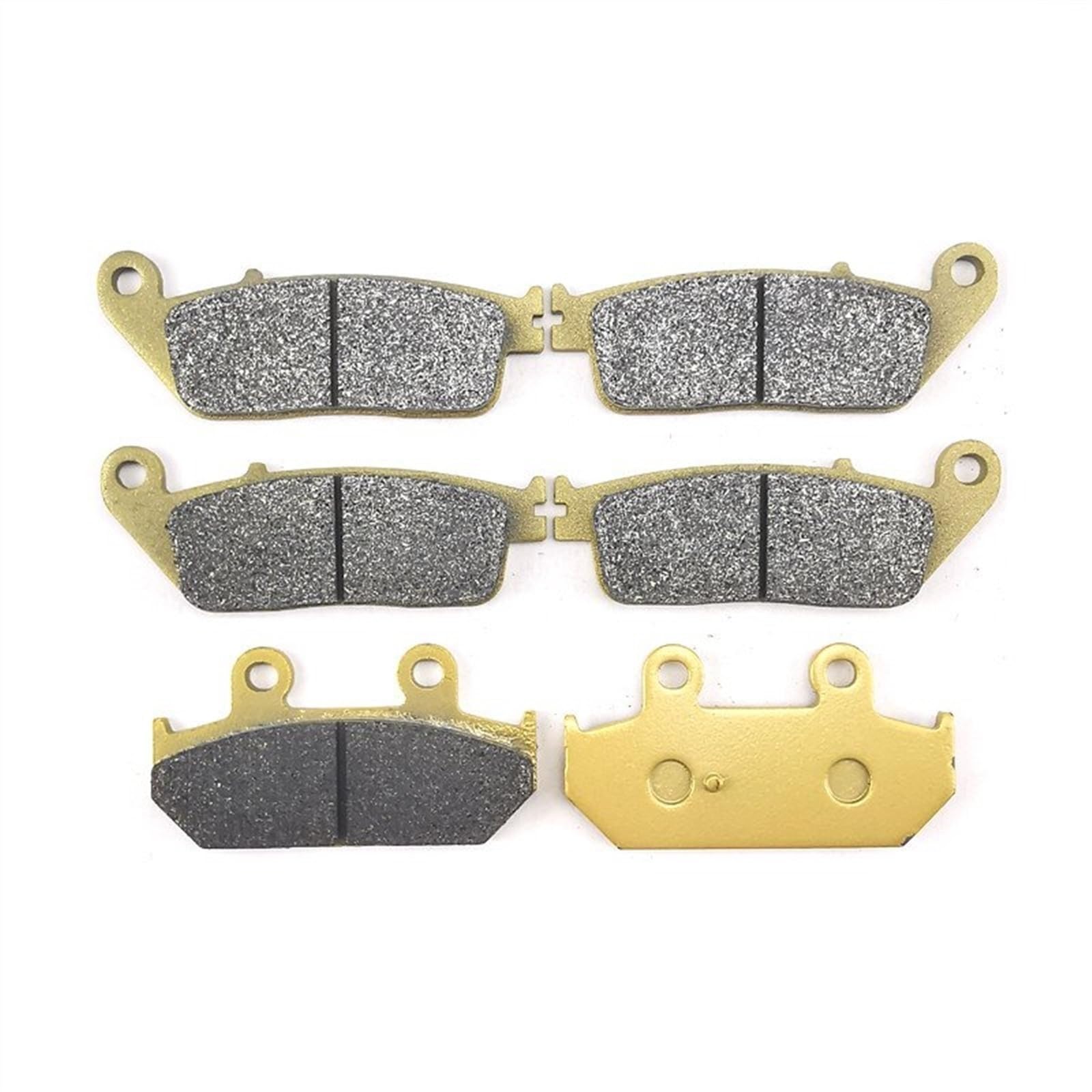 Motorradbremsbelag Für Suzuki für AN650 für Burgman für Skywave 2002-2010 2011 2012 2013 2014 2015 Motorrad vorne hinten Bremsbeläge Sets(Front and Rear) von Generisch