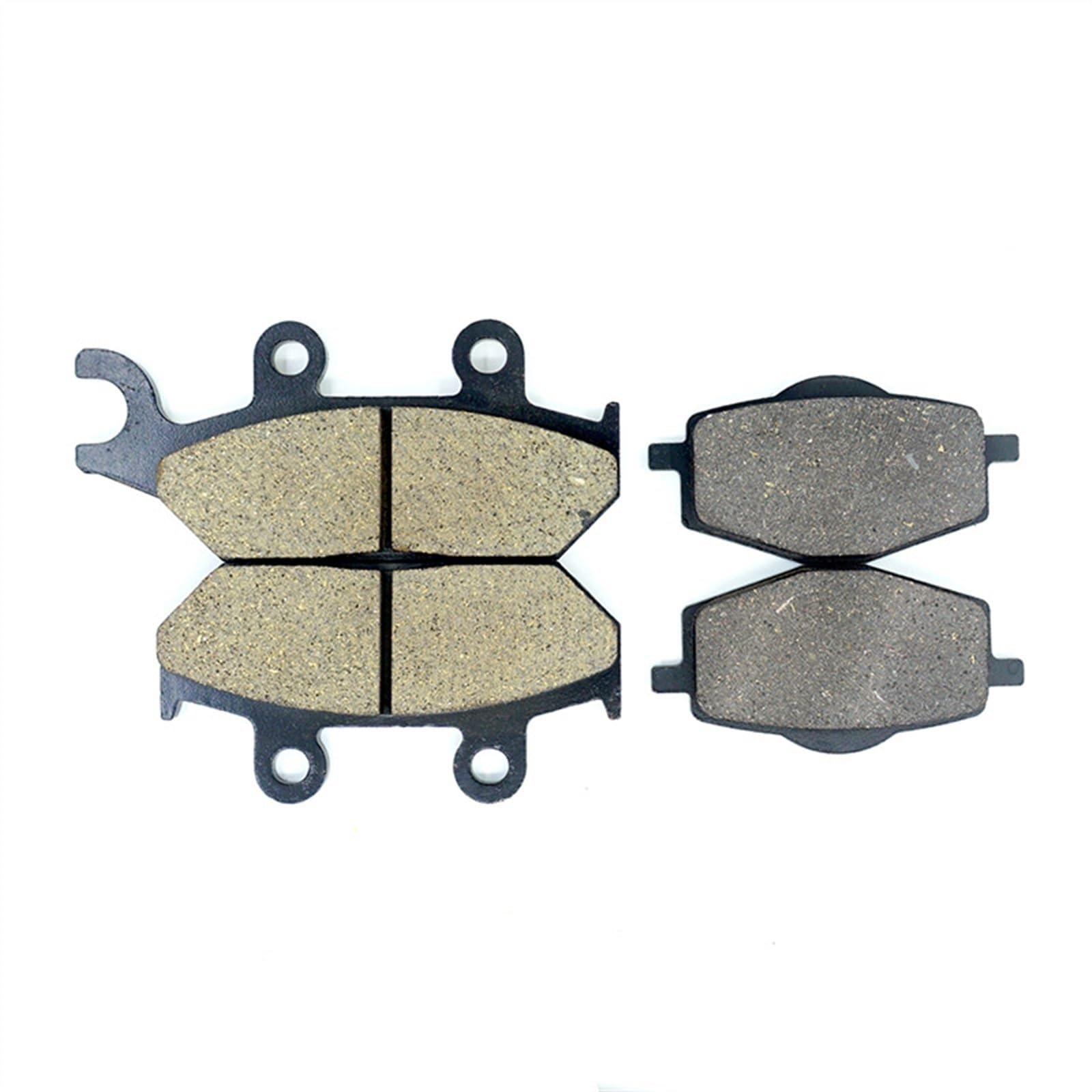 Motorradbremsbelag Für Yamaha XT600 19901995 XT600E 19892003 XTZ660 für Tenere 19911998 XT 600 für XTZ 660 Vorne Hinten Bremsbeläge set Kit(Front and Rear) von Generisch