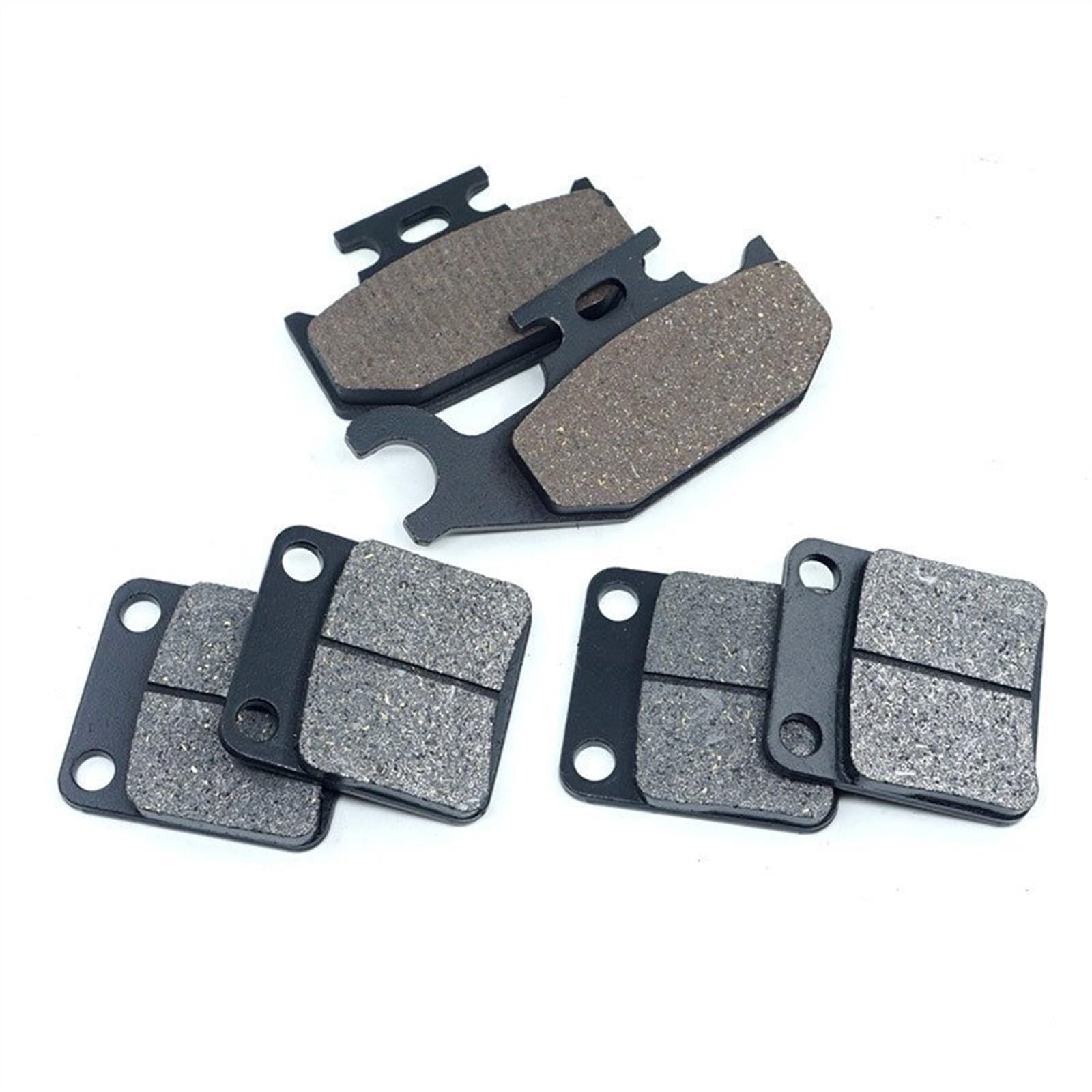 Motorradbremsbelag Für Yamaha YFM400A Kodiak 2WD Automatische 20002001 YFM400FG Grizzly 400 20072008 ATV Vorne Hinten Bremsbeläge Kit Set(1 Set) von Generisch