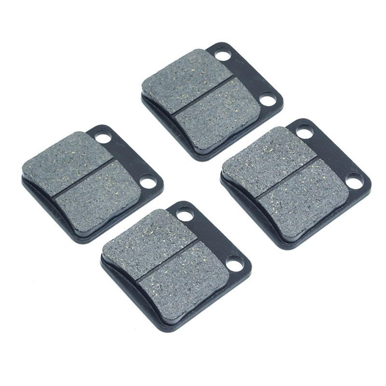 Motorradbremsbelag Für Yamaha YFM400A Kodiak 2WD Automatische 20002001 YFM400FG Grizzly 400 20072008 ATV Vorne Hinten Bremsbeläge Kit Set(2x Front) von Generisch