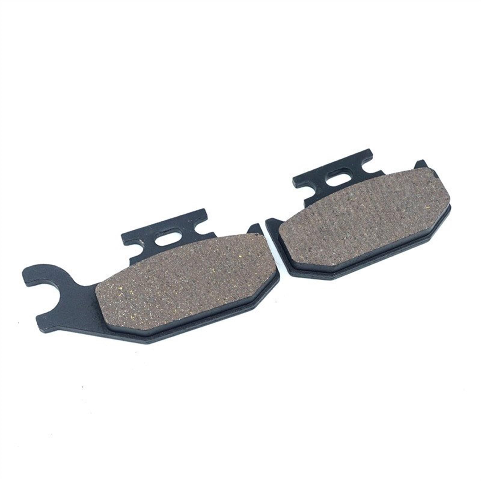 Motorradbremsbelag Für Yamaha YFM400A Kodiak 2WD Automatische 20002001 YFM400FG Grizzly 400 20072008 ATV Vorne Hinten Bremsbeläge Kit Set(Rear) von Generisch