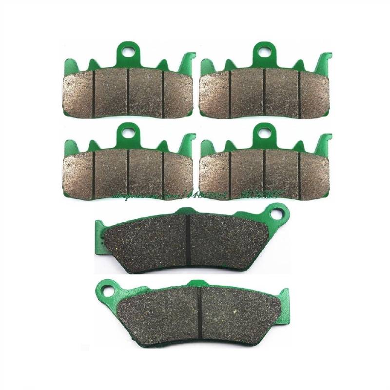 Motorradbremsbelag Motorrad Bremsbeläge Vorne Und Hinten Bremsbacken Pads Set für Bmw R1200 R1200GS R 1200 GS für Abenteuer 2013 / R1200RT R 1200 Rt 2014(Carbon set) von Generisch