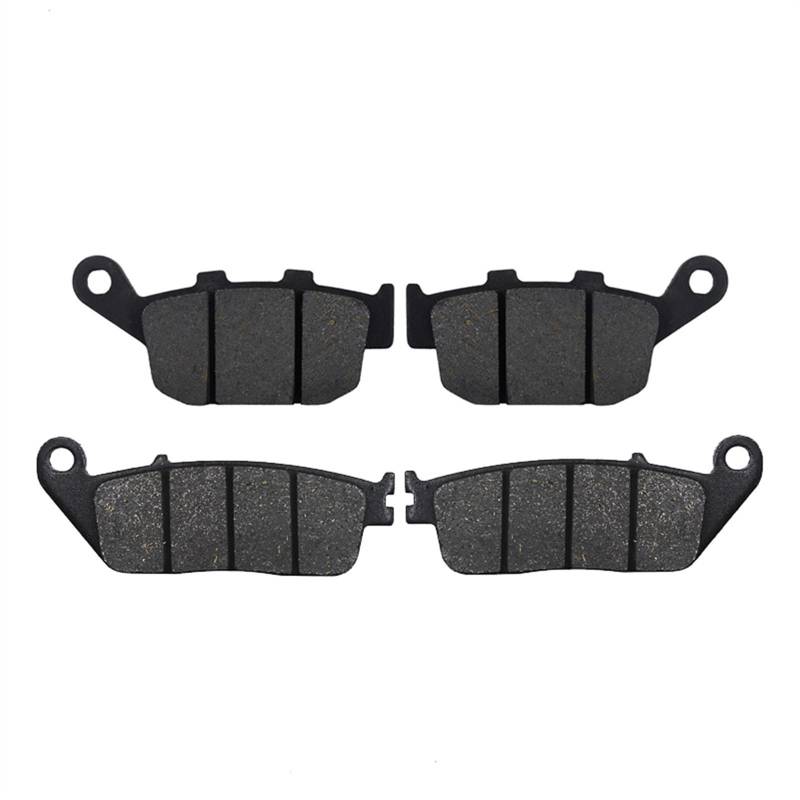 Motorradbremsbelag Motorrad-Bremsbeläge vorne und hinten NC700X NC700 NC 700 700X 2012 2013 2014 CTX700 CTX700N CTX 700 2014(1 set) von Generisch