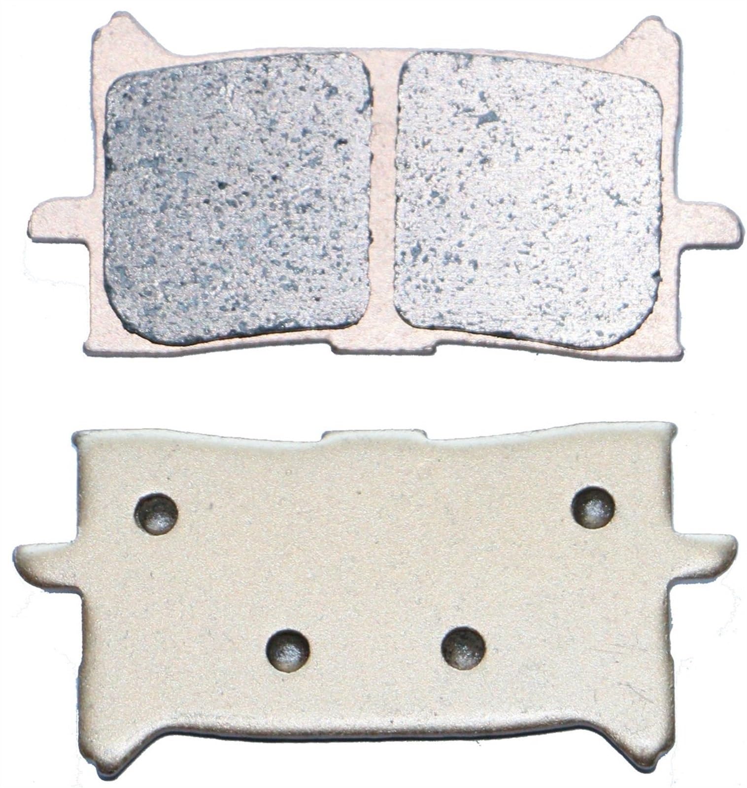 Motorradbremsbelag Motorrad Bremsbelag Set für XADV750 für XADV 750 2017 2018 für XADV Vorne Hinten 2018 2017(Sintered Front Right) von Generisch