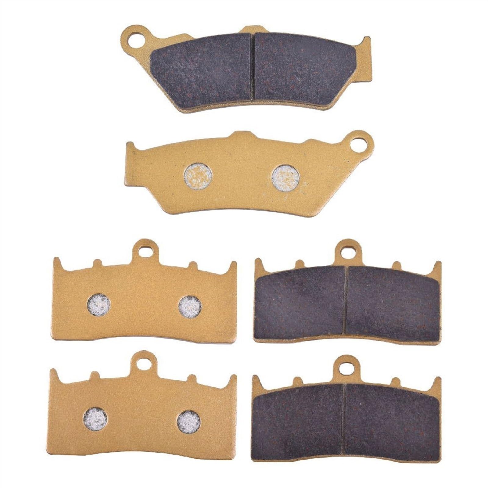 Motorradbremsbelag Motorrad Keramik Vorne Hinten Bremsbeläge Set für BMW K1600GT K1600 GTL K1600GTL 2011 2012 2013 K 1600 GT SE GTL E 2012-2013(Front and Rear) von Generisch