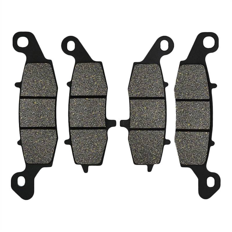 Motorradbremsbelag Motorrad Vorne Hinten Bremsbeläge für Suzuki GSF600S für Bandit GSF600 GSX600F GSX750F für Katana GSX600 750 F SV650(Front set) von Generisch