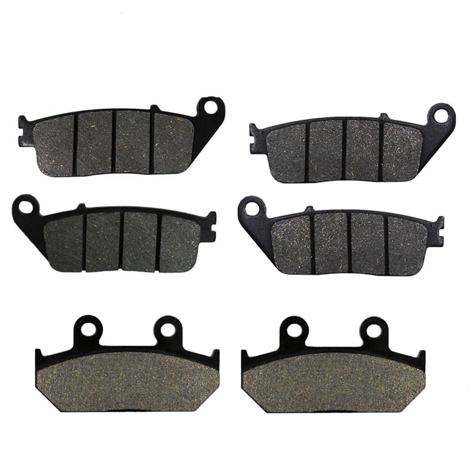 Motorradbremsbelag Motorrad Vorne Hinten Bremsbeläge für Suzuki für BURGMAN AN650 EINE 650 2003 2004 2005 2006 2007 2008 2009 2010 2011 2012(1 set) von Generisch