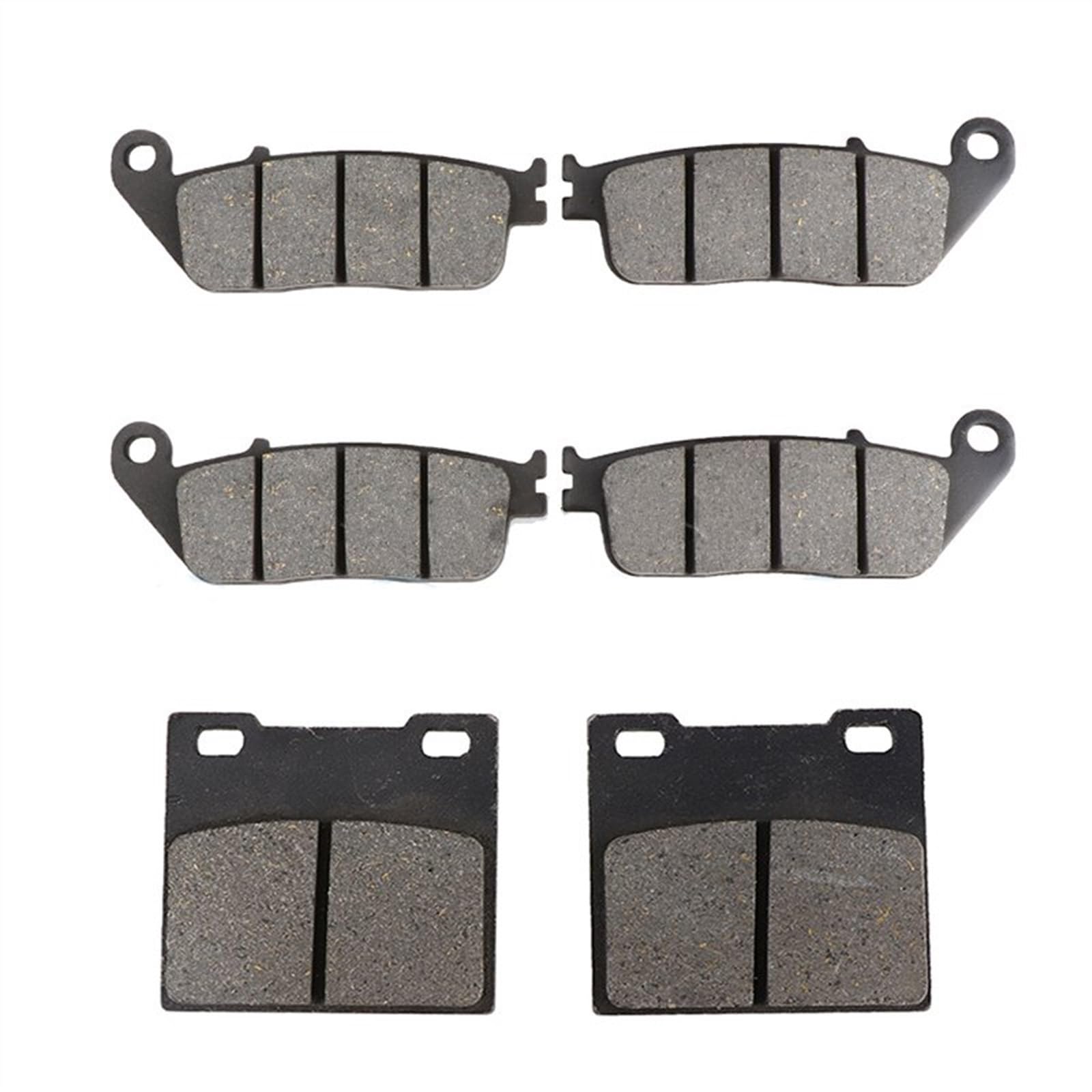 Motorradbremsbelag Motorrad Vorne Und Hinten Bremsbeläge Kit für Suzuki GSX 400 1994-1996 GSF650 für Bandit 1995-1998 1999 RF400 RF600 R 1993-1997(1 Set) von Generisch