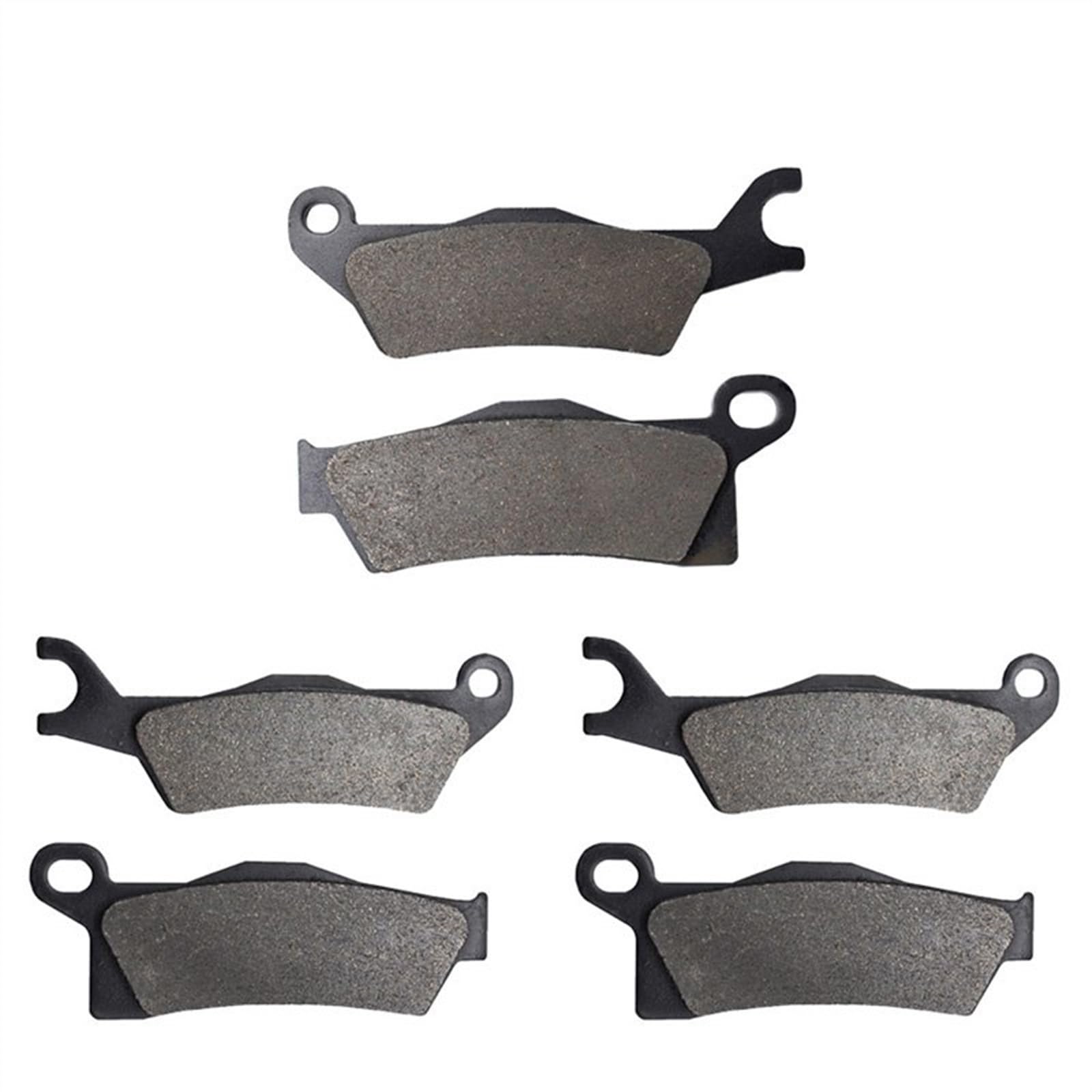 Motorradbremsbelag Motorrad Vorne Und Hinten Bremsbeläge Set für CanAm für Outlander 450 500 Max 650 800 1000 4X4 EFI STD DPS XT ATV ​​2012 2013-2017(Front and Rear Pads) von Generisch