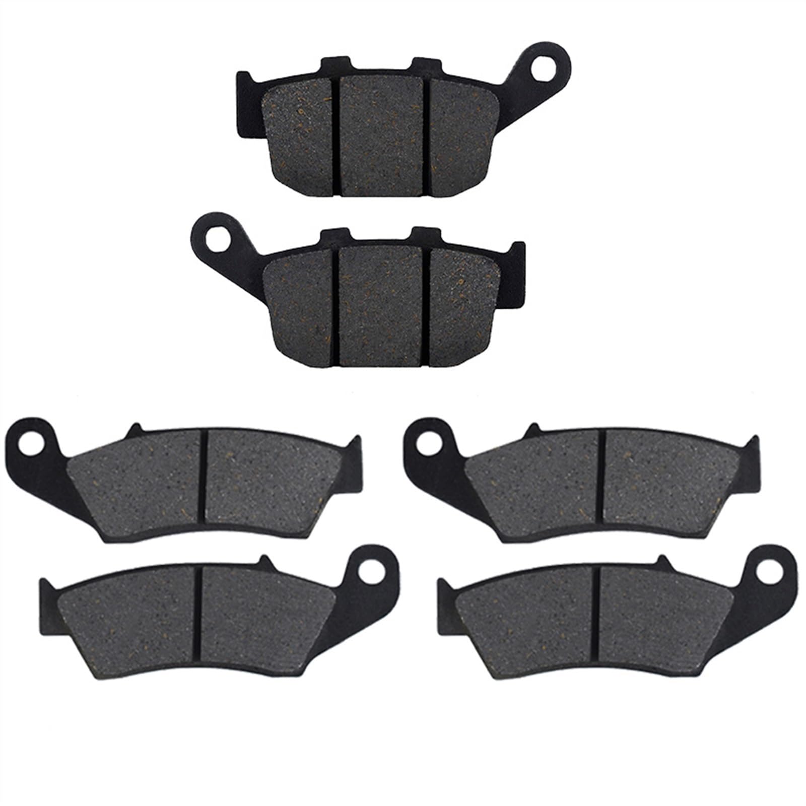 Motorradbremsbelag Motorrad Vorne Und Hinten Bremsbeläge XRV750 für Afrika für Twin 1994-1995 1996-2000 2001 2002 2003 XL600V Transalp 1997 1998 1999(1 set) von Generisch