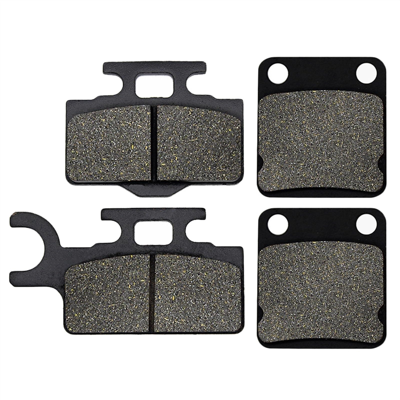 Motorradbremsbelag Motorrad Vorne und Hinten Bremsbeläge Set für Kawasaki KX65 2000-2022(Front and Rear) von Generisch