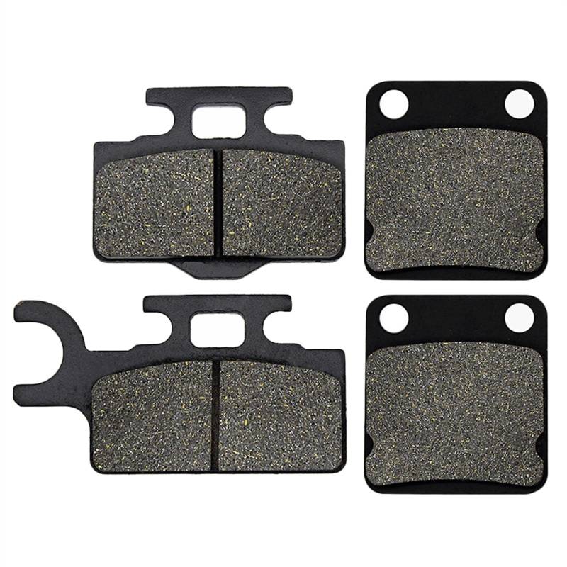 Motorradbremsbelag Motorrad Vorne und Hinten Bremsbeläge Set für Kawasaki KX65 2000-2022(Front and Rear) von Generisch