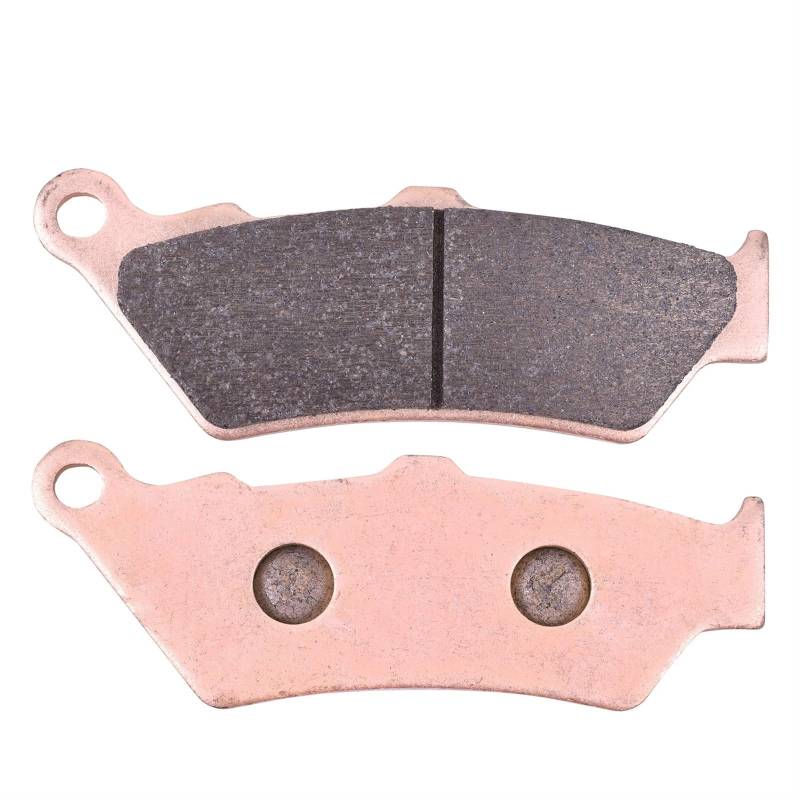 Motorradbremsbelag Vorne Hinten Bremsbeläge Set für BMW G650GS für Sertao G650 für Xchallenge für Xcountry F700GS 2013-2016 F700 GS 2018-2019 F800GS(Copper Rear) von Generisch