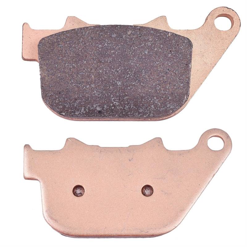 Motorradbremsbelag Vorne Und Hinten Bremsbeläge Set für DAVIDSON 883 XL883L für Superlow XL883N Eisen 883 XL1200 XL1200C XL für Sportster für Custom(Rear Copper) von Generisch